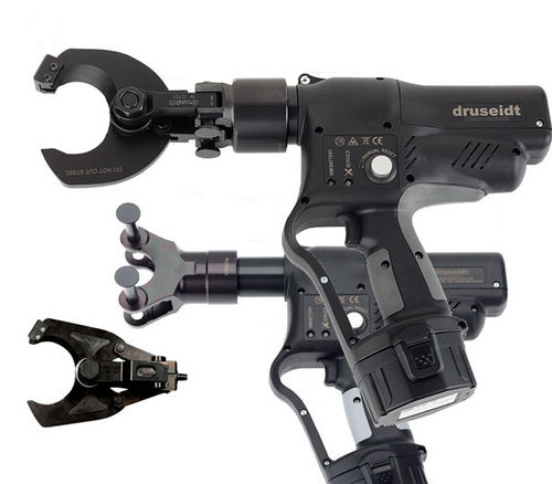 Tagliacavi con batteria - 14240 - Druseidt - a ghigliottina