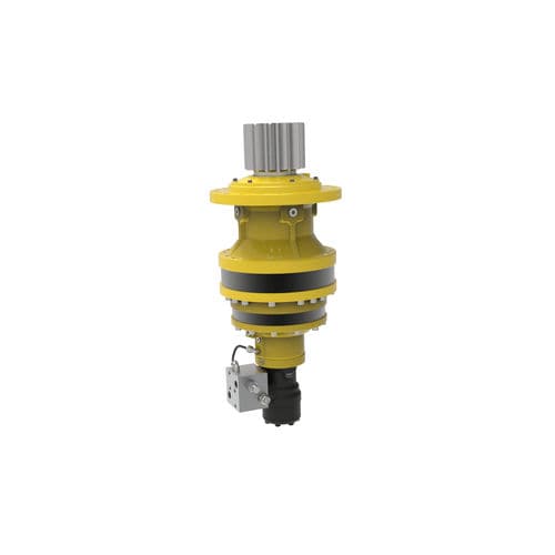 Riduttore per comando rotazione - RE series - DINAMIC OIL - ad ingranaggi cilindrici / coassiale / per albero con pignone