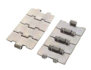 Catena di trasporto in acciaio - SS815, SSC815, SS881T series - NGB - a doghe