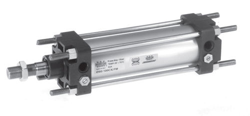 Cilindro pneumatico - CX-CXL series - Waircom - con asta attraversante / a pistone magnetico / a doppio effetto