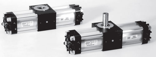 Cilindro rotativo - WR series - Waircom - pneumatico / con pignone e cremagliera / in alluminio anodizzato
