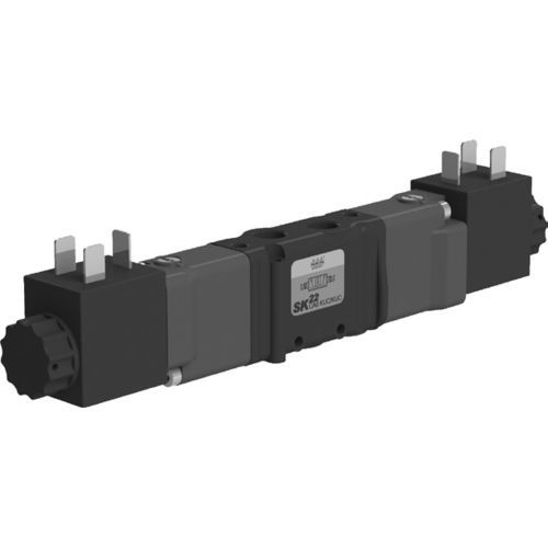 Distributore pneumatico a cassetto - SK series - Waircom - ad azionamento pneumatico / a comando assistito / a 3/2 vie