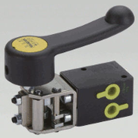 Distributore pneumatico a valvola - CA series - Waircom - a leva / a rotella / con interruttore a pulsante
