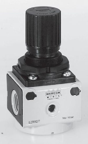 Regolatore di pressione per aria compressa - EZRR series - Waircom - a membrana / monostadio / in lega d'alluminio
