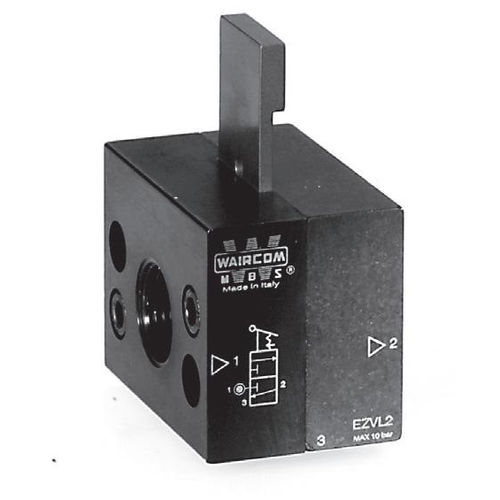 Valvola di arresto - EZVL series - Waircom - a corsoio / a comando pneumatico / per aria compressa