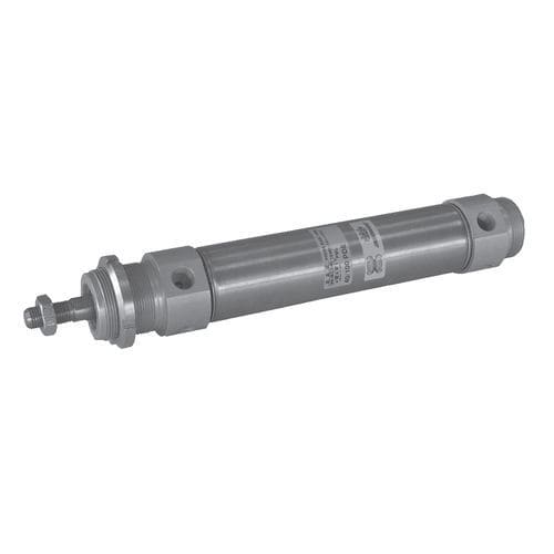Cilindro pneumatico - P series - Waircom - con asta attraversante / a pistone magnetico / a doppio effetto