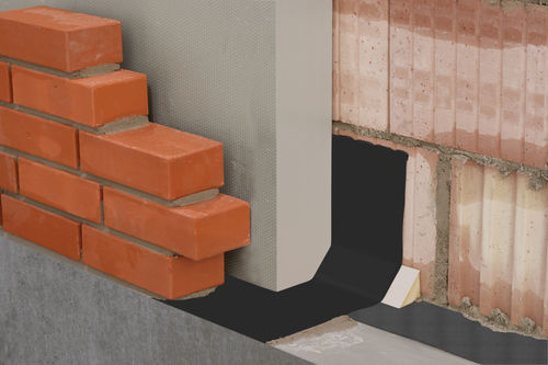 Barriera di protezione - DELTA®-SOFTFLEXX - DORKEN MKS - fissa / per muro