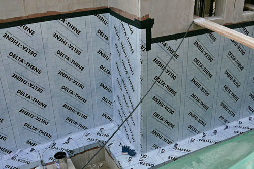 Membrana di impermeabilizzazione - DELTA®-THENE - DORKEN MKS - di superficie / per edificio / spianato per tetto piano