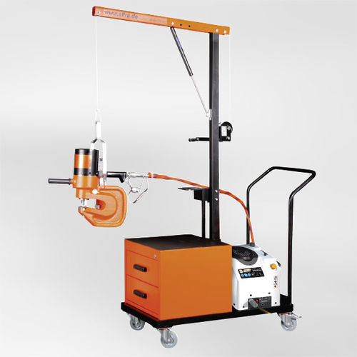 Centro di punzonatura semiautomatico - Service-Boy - ALFRA GmbH - idraulico / per lamiere
