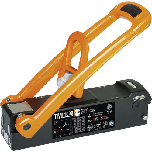 Magnete permanente di sollevamento a commutazione manuale - TML 500 - ALFRA GmbH - per lamiera / movimentazione / rettangolare