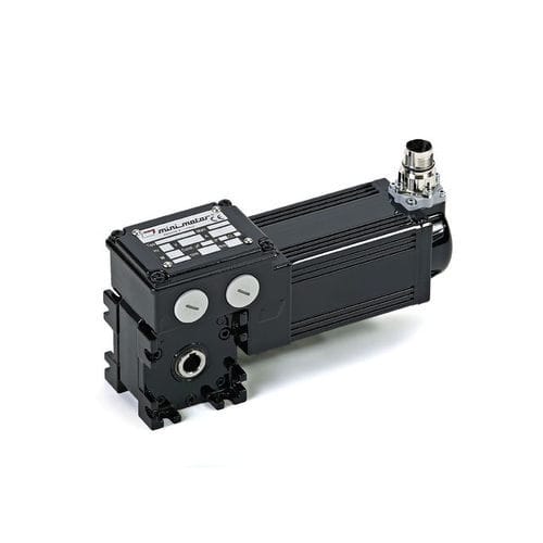 Moto-riduttore brushless - MCBS series - Mini Motor SPA - a vite senza fine / ad assi ortogonali / ad albero cavo
