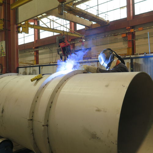 Saldatura ad arco - MANOIR INDUSTRIES - acciaio / inox / per il settore dell'edilizia