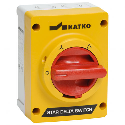 Interruttore stella-triangolo - TKM 316TK YR M2 3XM25P - KATKO - a camme / 3 poli / IEC