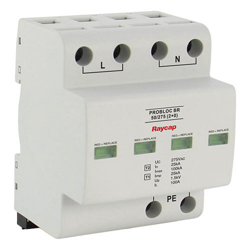 Limitatore di sovratensione di tipo 2 - ProBloc series - Raycap - di tipo 1 / classe II / classe I