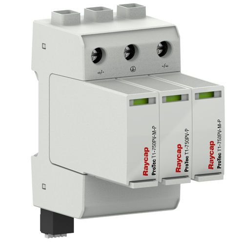 Limitatore di sovratensione di tipo 2 - ProTec T1-PV - Raycap - di tipo 1 / di tipo 1CA / per impianto fotovoltaico