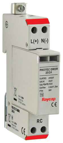 Limitatore di sovratensione di tipo 3 - ProTec DMDR 20 series - Raycap - classe III / per impianto elettrico / per rete elettrica
