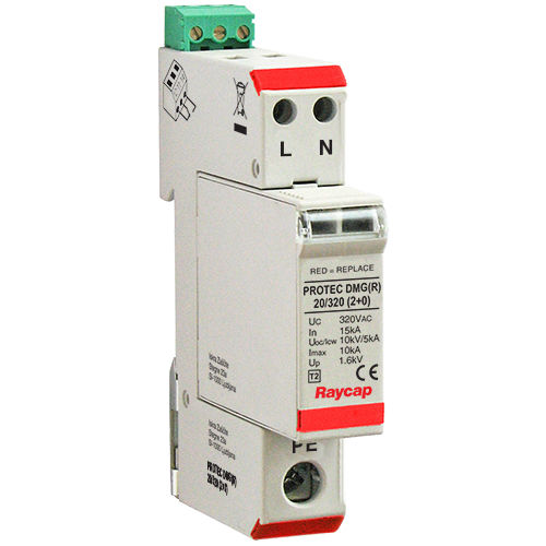 Limitatore di sovratensione di tipo 3 - ProTec DMG(R) 20 - Raycap - classe III / per impianto elettrico / per rete elettrica