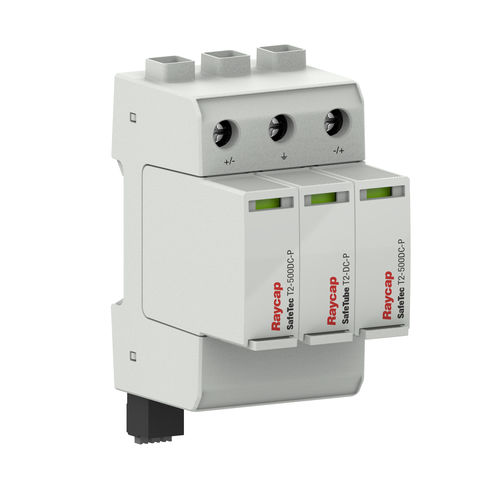 Limitatore di sovratensione di tipo 2 - SafeTec T2 1000DC - Raycap - di tipo 4CA / per rete elettrica / multipolare