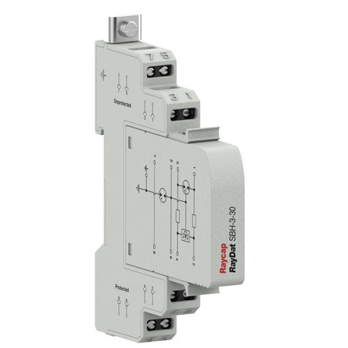 Limitatore di sovratensione per bus di campo - RayDat SBH-3 - Raycap - modulare / a scarica di gas / di modo comune