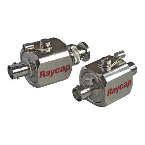 Limitatore di sovratensione categoria C1 / C2 / C3 - RayDat CP BNC - Raycap - per cavo coassiale RF / BNC coassiale / in linea
