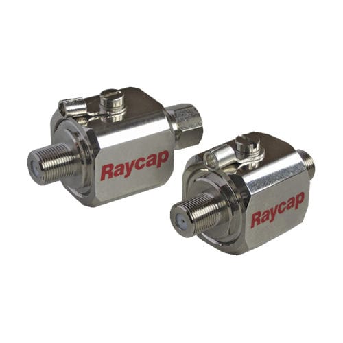 Limitatore di sovratensione per cavo coassiale RF - RayDat CP F75 - Raycap - coassiale / in linea / DC