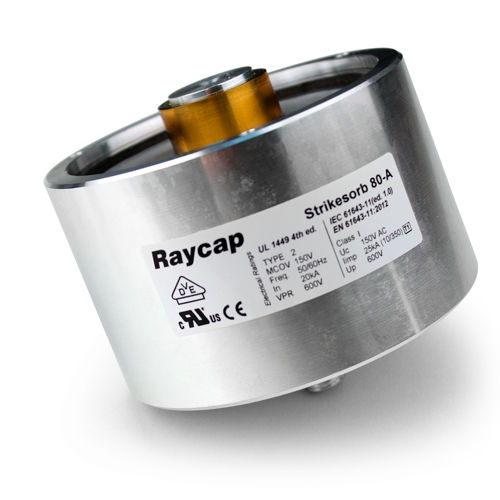 Limitatore di sovratensione di tipo 2 - Strikesorb 80 - Raycap - classe I / di telecomunicazione / per alimentazione elettrica