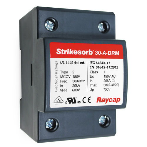Limitatore di sovratensione di tipo 2 - Strikesorb 30-DRM - Raycap - classe II / di telecomunicazione / per alimentazione elettrica