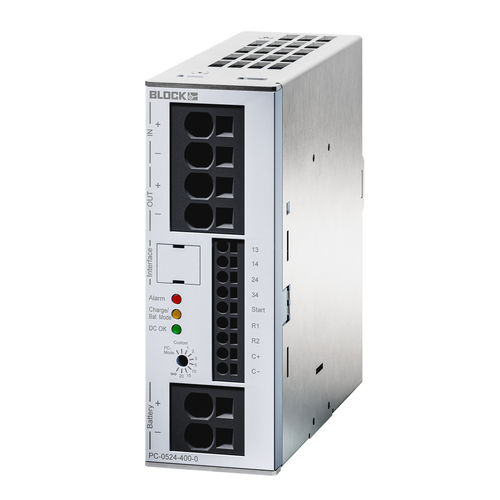 UPS on-line - PC-0524-400-0 - Block Transformatoren-Elektronik - 24 V / IEC