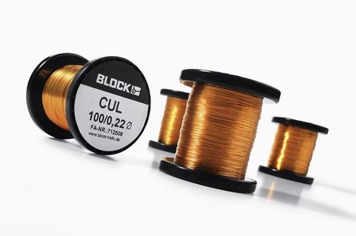 Filo elettrico smaltato - CUL series - Block Transformatoren-Elektronik - in rame / in poliuretano / a filo unico