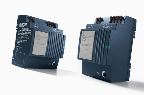 Alimentatore elettrico su guida DIN - PEL 230 series  - Block Transformatoren-Elektronik - AC/DC / regolabile / a commutazione