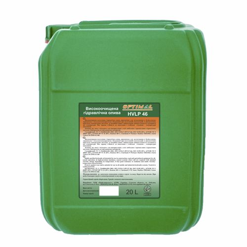 Olio idraulico - HVLP -46 - Optimal Oil - per il settore industriale / per cantiere di costruzione / per applicazioni agricole