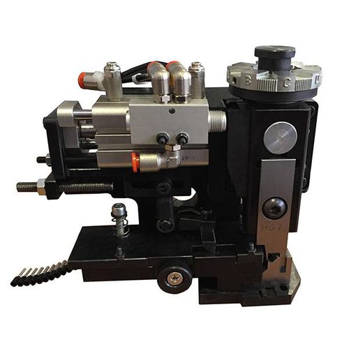 Pressa crimpatrice per cavi elettrici - GM149 - GM AUTOMAZIONI - automatica / pneumatica / ad alimentazione laterale