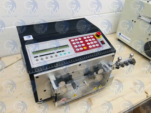 Macchina per tagliare e spelare i automatica - GM89 - GM AUTOMAZIONI - per cavi elettrici / a lama / con touch screen
