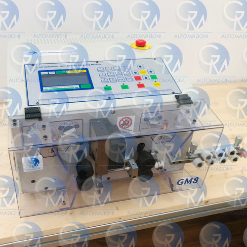 Macchina per tagliare e spelare i di cavi - GM8 - GM AUTOMAZIONI - a lama / elettrica / programmabile