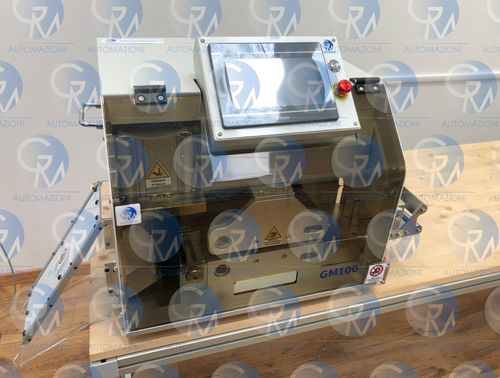 Macchina da taglio elettropneumatica - GM100 - GM AUTOMAZIONI - a lama / per PVC / per vetro