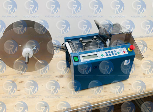 Macchina da taglio di cavi - GM6100 - GM AUTOMAZIONI - a lama rotativa / per PVC / per vetro