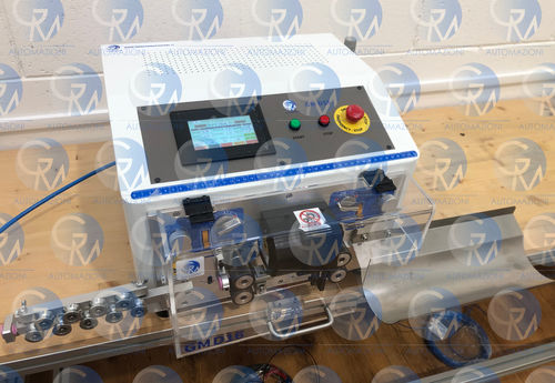 Macchina per tagliare e spelare i di cavi - D16 - GM AUTOMAZIONI - a lama / con touch screen / automatica