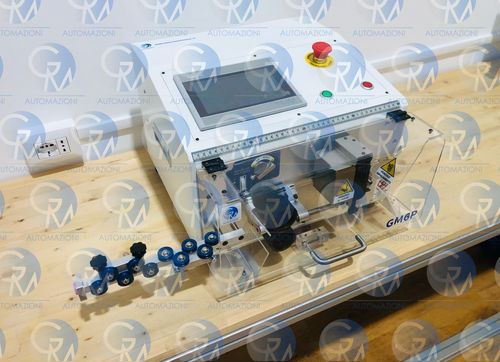 Macchina di taglio e curvatura - GM6P - GM AUTOMAZIONI - a lama / per PVC / per vetro