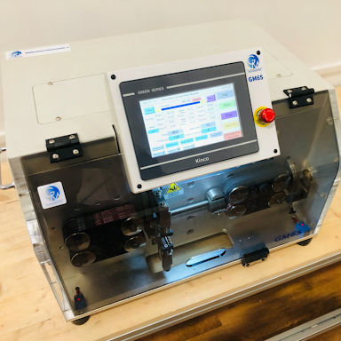 Macchina per tagliare e spelare i di cavi - GM6S - GM AUTOMAZIONI - a lama / con touch screen / automatica