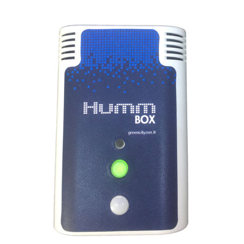 Sensore della qualità dell'aria d'ambiente - HummBox Room Monitor - Greencityzen - CO2 / umidità relativa / temperatura