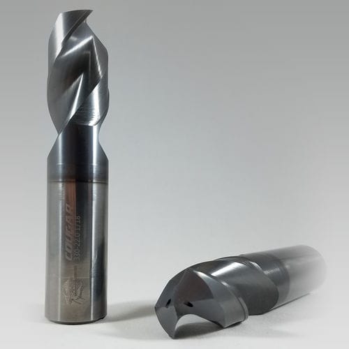 Punta integrale - CougarPro 330-22 - Cougar Cutting Tools, Inc. - per alluminio / in carburo / rivestita