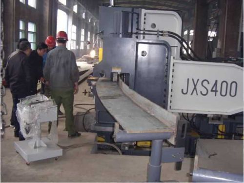 Curvatrice a motore - JXS series - Hubei Tri-Ring Metal-Forming Equipment Co., Ltd. - per profilati piatto / per barre / orizzontale