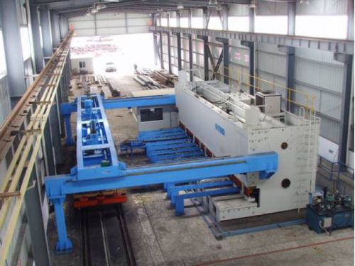 Linea di taglio per metallo - Hubei Tri-Ring Metal-Forming Equipment Co., Ltd. - CNC / impilatori / di curvatura