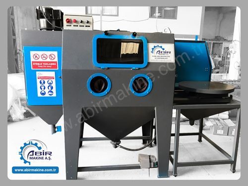 Cabina di sabbiatura manuale - AKM series - ABİR MAKİNE A.Ş. - ad aspirazione / con tavola girevole