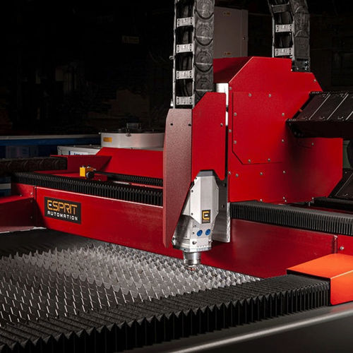 Macchina da taglio laser a fibra - Photon One series - Esprit Automation - laser 2D / per metallo / per lamiere