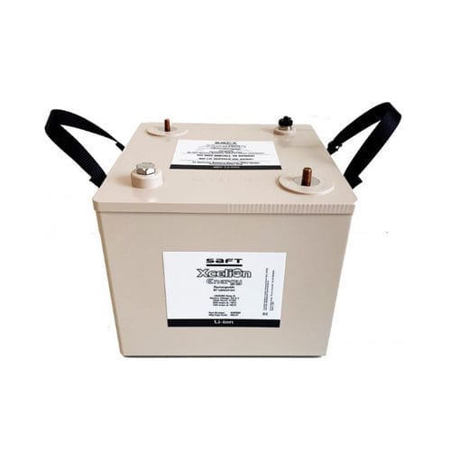 Pila ricaricabile fosfato di ferro litio - Xcelion® 56V-E - SAFT - a blocco / senza manutenzione / ad alte prestazioni
