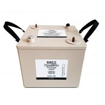 Pila ricaricabile fosfato di ferro litio - Xcelion® 56V-P - SAFT - a blocco / senza manutenzione / alta potenza