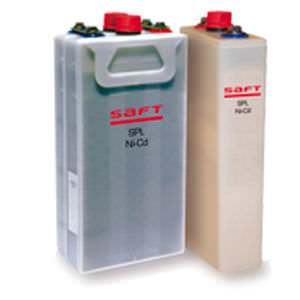 Batteria Ni-Cd - SPL+ series - SAFT - a blocco / 24 V / per alimentazione di emergenza