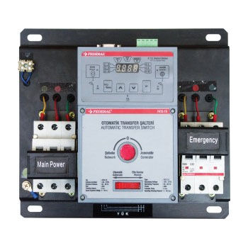 Commutatore di trasferimento automatica - FATS Series - Federal Elektrik - per generatore / 4 poli / 3 poli