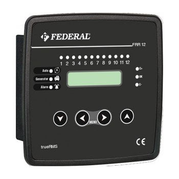 Relè di controllo di fattore di potenza - FRR series - Federal Elektrik - per montaggio su pannello / digitale / programmabile